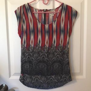 Pretty Rebellious graphic top
